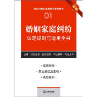婚姻家庭纠纷认定规则与适用全书