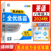 2024秋亮点给力全优练霸八年级英语上册译林版单元期末分类复习各地全程测评试卷