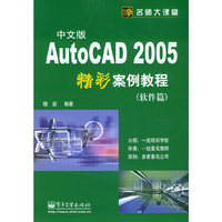 中文版AutoCAD2005精彩案例教程（软件篇）/名师大课堂