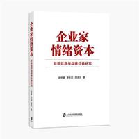 企业家情绪资本——影响效应与战略价值研究