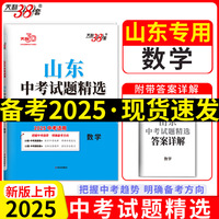 天利38套 2025山东中考 数学 中考试题精选