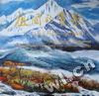 祖国的赞歌:张凤兰彩墨山水画作品集:Zhang Fenglan''s collection of color landscape paintings