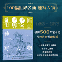 100幅世界名画 速写人物