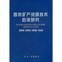 固体矿产资源技术政策研究