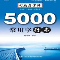 写字. 5000常用字. 行书