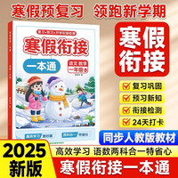 寒假衔接一本通语文数学一年级RJ