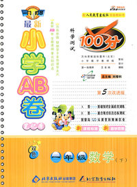 最新小学AB卷100分科学测试：一年级数学 下（人教实验版 第5次改进版）
