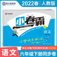 六6年级下册试卷全套人教部编版小卷霸期中期末冲刺语文同步训练习册小学专项单元测试卷模拟考试卷子