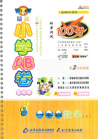最新小学AB卷100分科学测试：一年级数学 下（国标江苏版 第3次改进版）
