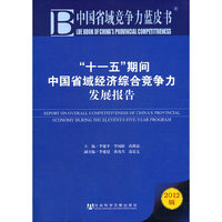 中国省域竞争力蓝皮书:“十一五”期间中国省域经济综合竞争力发展报告