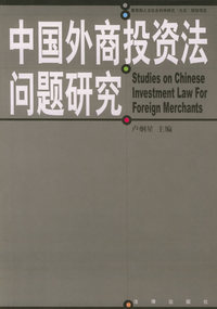 中国外商投资法问题研究