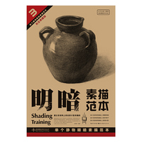 单个静物明暗素描范本