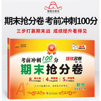 小学期末复习 冲刺100分 期末抢分卷4年级 数学 人教 上册