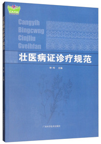 壮医病证诊疗规范/中国东盟传统医药文库