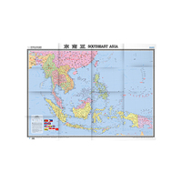 东南亚-世界热点国家地图-大字版