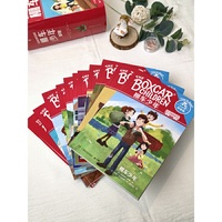 棚车少年 桥梁版（全12册）中英双语版桥梁故事书